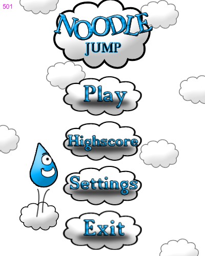 Noodle Jump home page